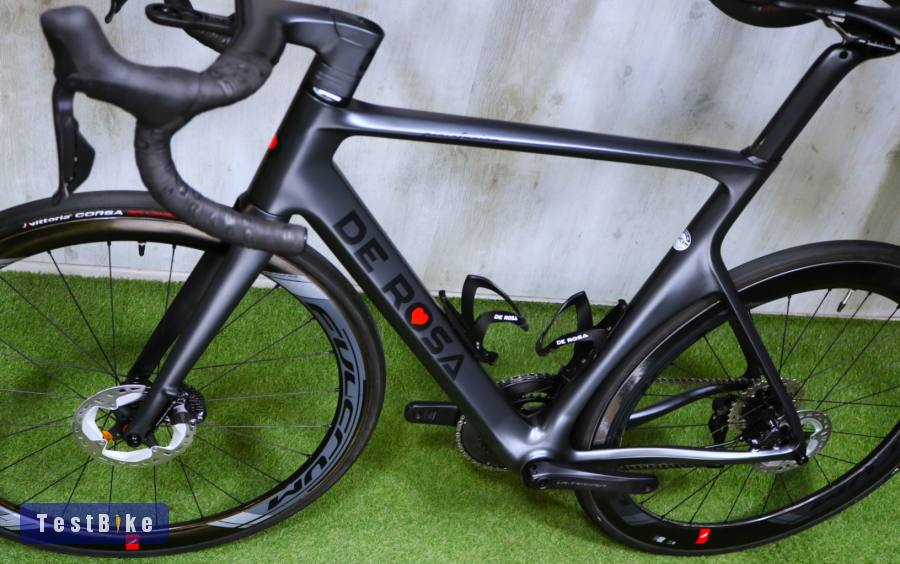 10.04ig 1,72M! 0km csúcs DE ROSA PININFARINA SK Di2 2x12 WIND 55