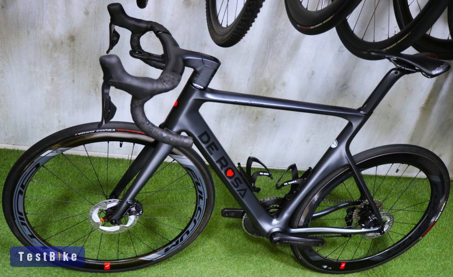 10.04ig 1,72M! 0km csúcs DE ROSA PININFARINA SK Di2 2x12 WIND 55