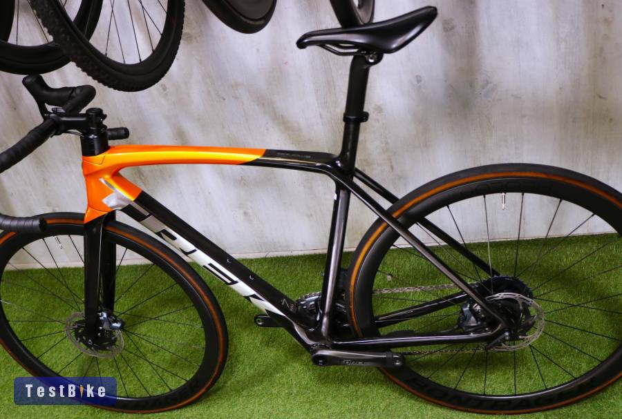 10.04ig 899e! 54 Trek Emonda SL7 Force AXS 2x12 Quarq Pro 37 CF