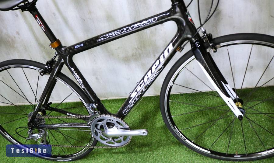 10.26ig 349e! Hand Made Scapin Full Carbon Fitness egyenes k