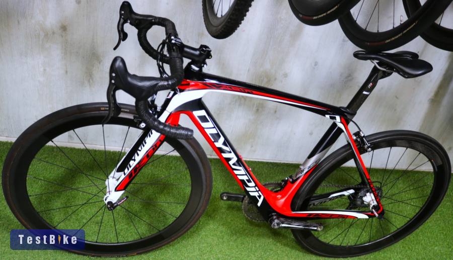 10.21ig 419e! Gyönyörű csúcs Olympia Ikon Aero Carbon Campa 2x11