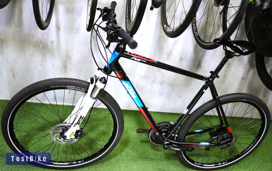 10.26ig 329e! Újszerű 56/L KTM Cross Fun Deore XT 3x10s Air