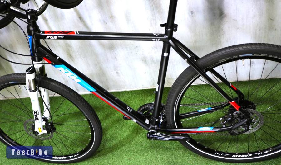10.26ig 329e! Újszerű 56/L KTM Cross Fun Deore XT 3x10s Air