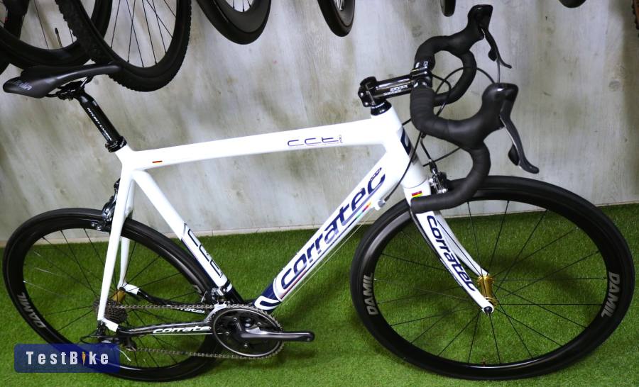 10.25ig 399e! Nagy XL 60 Corratec Full Carbon Ultegra 2x10 Damil