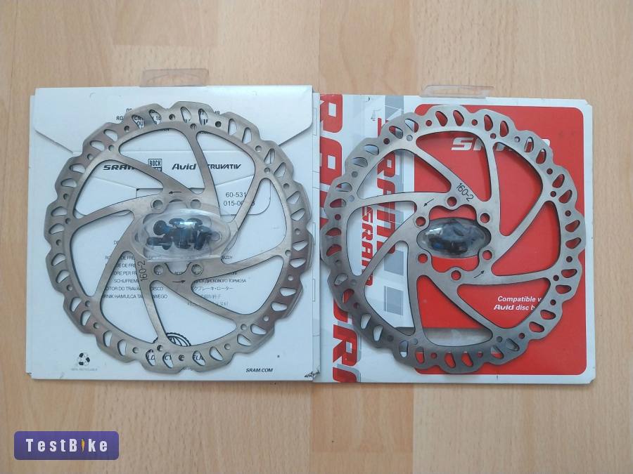 160mm Tektro Féktárcsa, 6 csavaros
