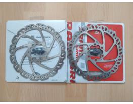 160mm Tektro Féktárcsa, 6 csavaros