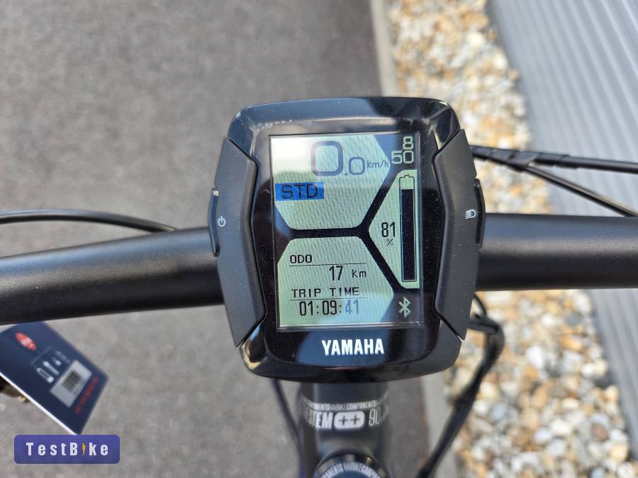 17km Haibike Sduro Trekking 5.0 ebike yamaha L