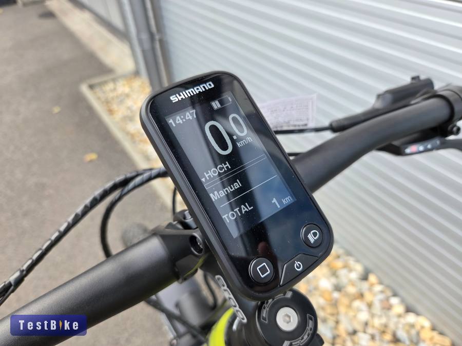 1km Ideal Prisma városi ebike sárvédő lámpa csomagtartó gari