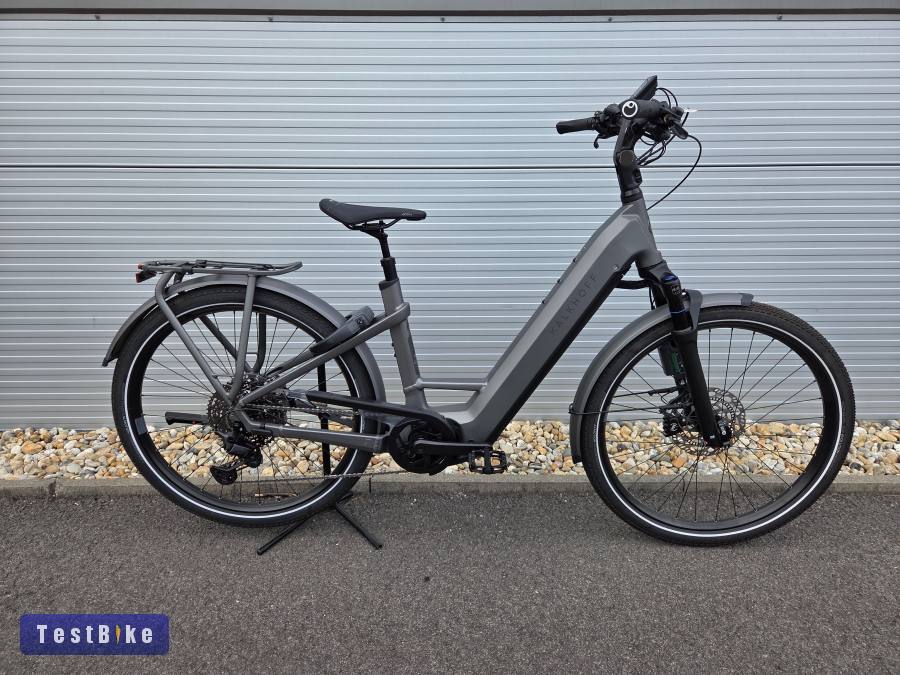 1km Kalkhoff csúcskategóriás trekking ebike bosch cx 750 ABS