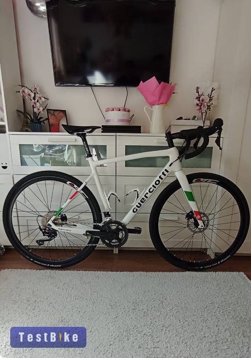2024 Karbon vázas Guerciotti Brera Tricolore gravel bicó