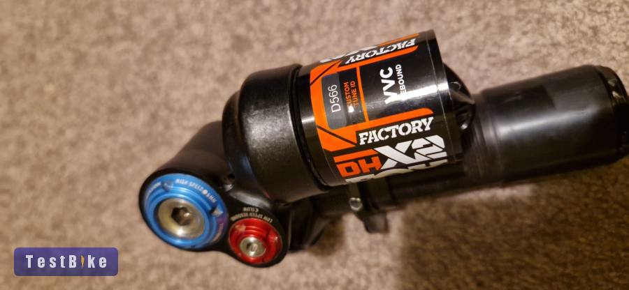 225x75 FOX DHX2 Factory trunnion-os rugóstag