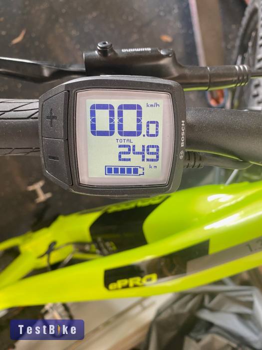 249 km, M váz, Genesis E-Pro MTB 1.2 PT