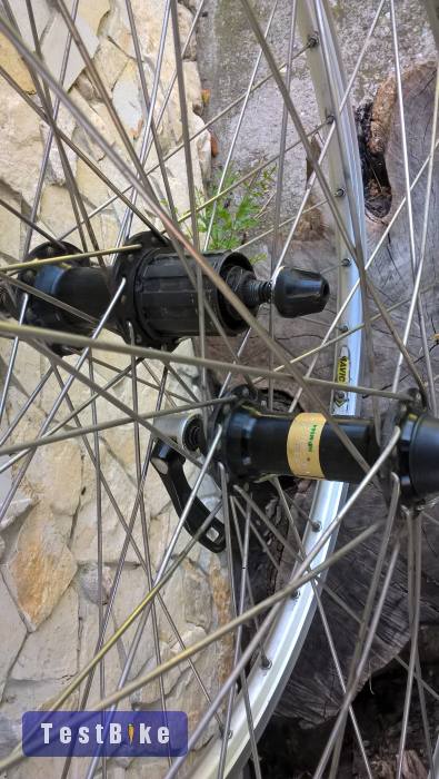 26" kerékszett Deore LX agyak, Mavic felnik