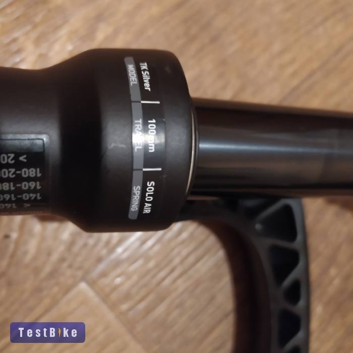 Újszerű 27.5 Rock Shox Judy TK Silver Solo Air100mm 15x110