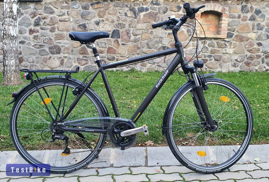 28" Kalkhoff Agattu 55 cm kerékpár Bikesafe Magura, Deore
