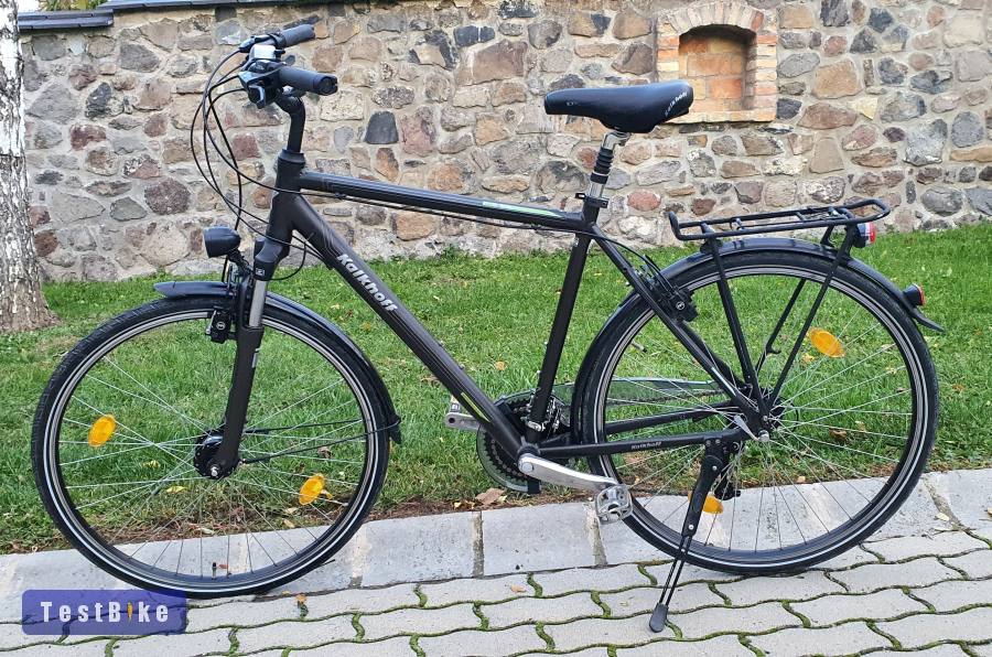 28" Kalkhoff Agattu 55 cm kerékpár Bikesafe Magura, Deore