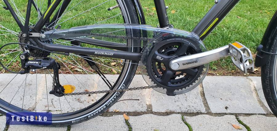 28" Kalkhoff Agattu 55 cm kerékpár Bikesafe Magura, Deore