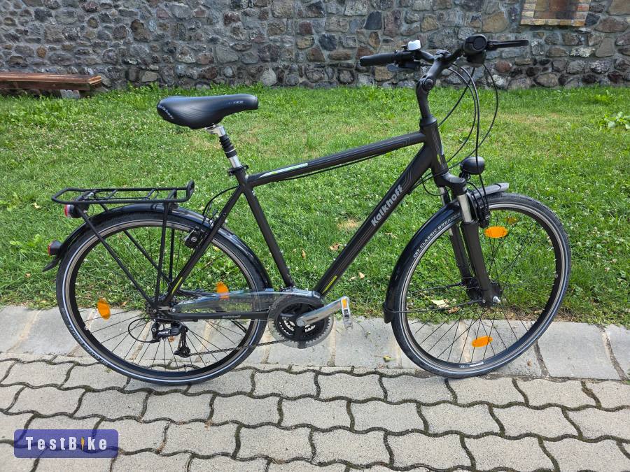 28" Kalkhoff Agattu 55 cm kerékpár Bikesafe Magura, Deore