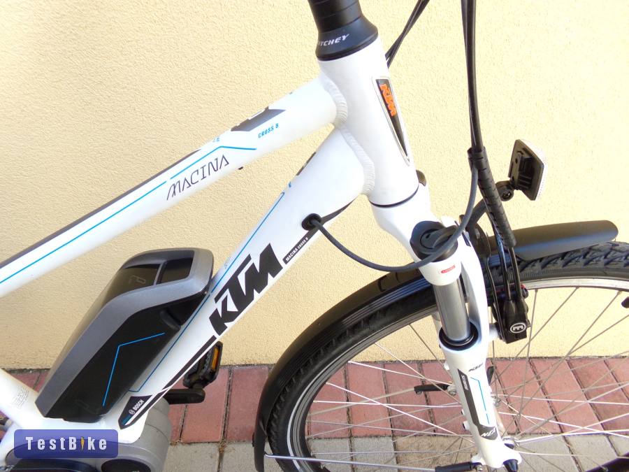 28" KTM Machina eCross 8 ebike Bosch motor, hidr.fék, 8seb. 