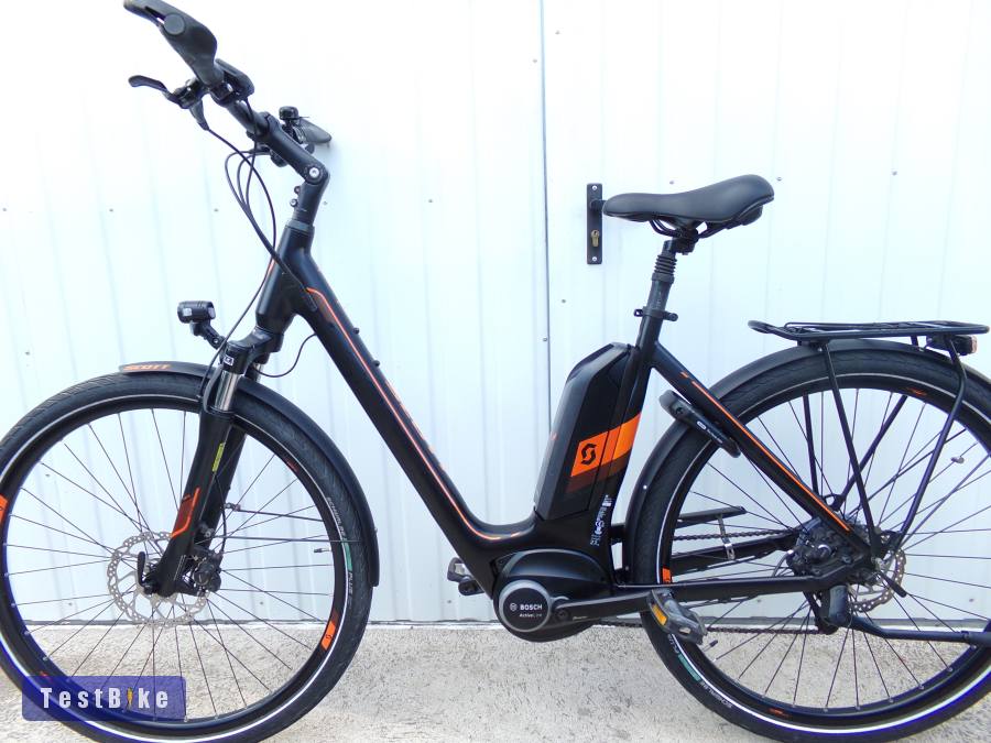 28" Scott E-Sub Tour ebike Bosch motor, tárcsafék, 9seb. Jó 