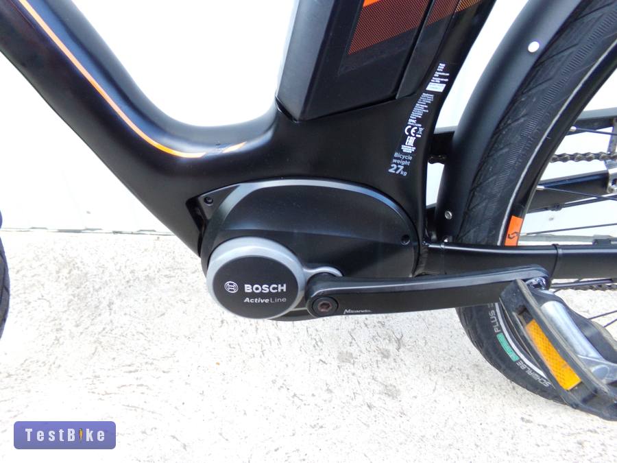 28" Scott E-Sub Tour ebike Bosch motor, tárcsafék, 9seb. Jó 