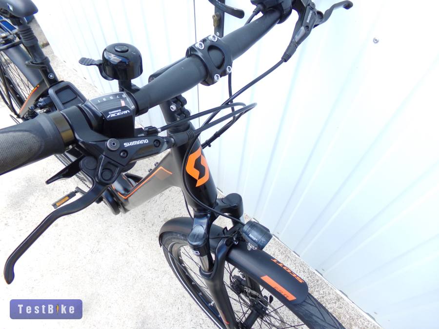 28" Scott E-Sub Tour ebike Bosch motor, tárcsafék, 9seb. Jó 