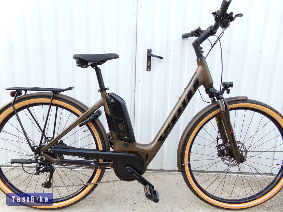 28" Scott E-Sub Tour ebike Bosch motor, tárcsafék, 9seb. Jó 