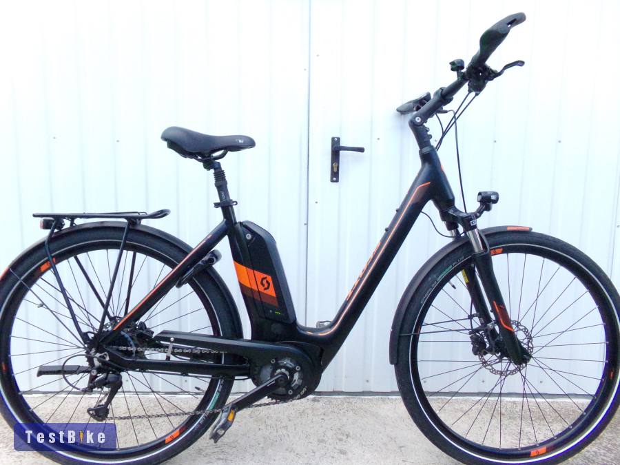 28" Scott E-Sub Tour ebike Bosch motor, tárcsafék, 9seb. Jó 