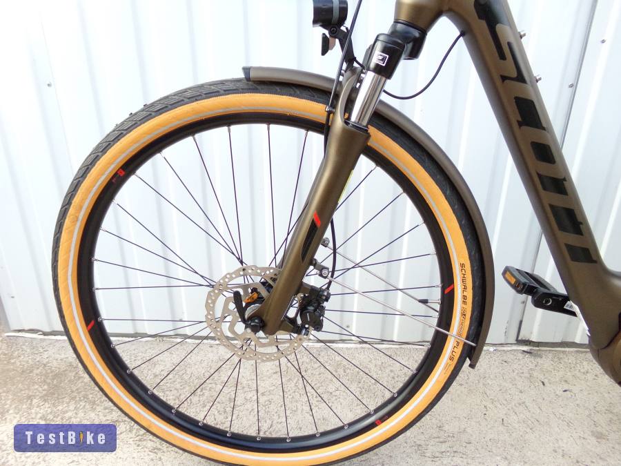 28" Scott E-Sub Tour ebike Bosch motor, tárcsafék, 9seb. Jó 