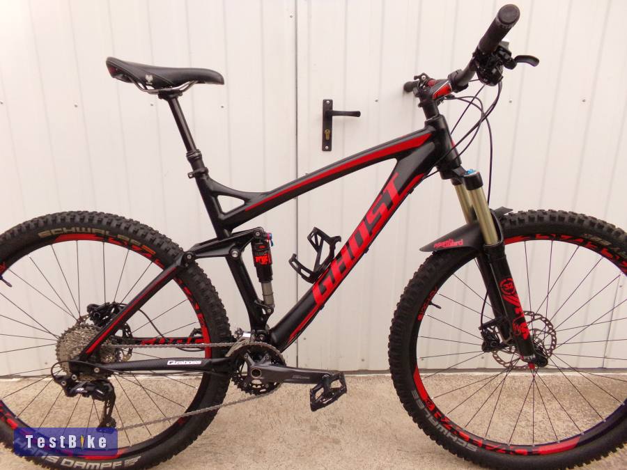 29" Ghost AMR Fully MTB, tárcsafék, 2x11 XT, Fox telók, Jó