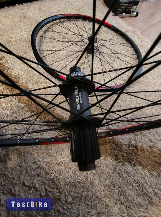 29er átütős MTB kerékszett SunRinglé Inferno, Deore