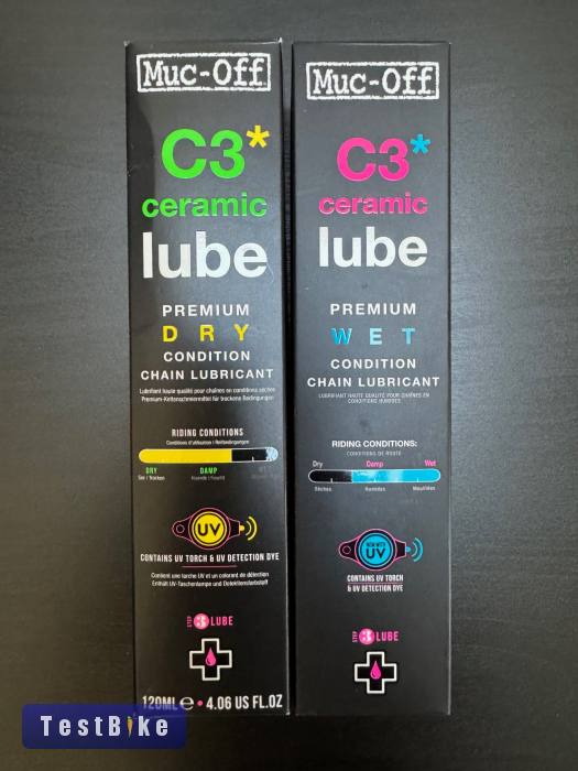 ÚJ Muc-Off C3 Ceramic Lube (wet) - téli / nedves időre