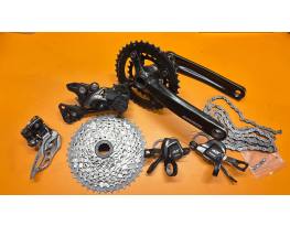 2x11-es Shimano/Sram váltás hajtással együtt