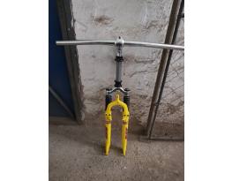 4 első villa 2db merev, 2db teleszkóp