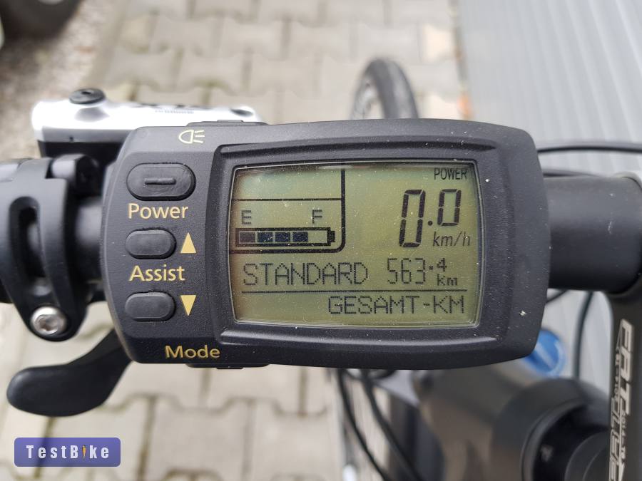 Akciós! 561km Flyer Vollblut trekking ebike újszerű