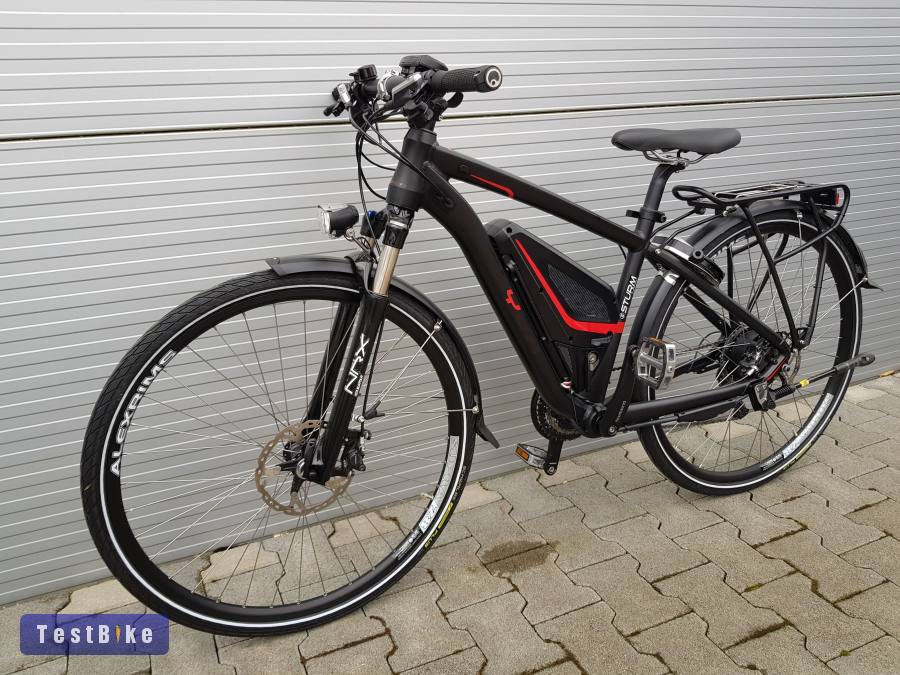 Akciós! 561km Flyer Vollblut trekking ebike újszerű