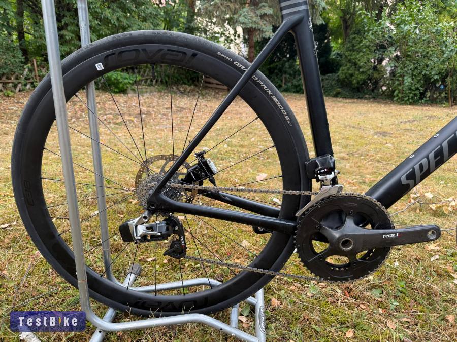 61" Specialized Roubaix Sram RED, Roval c38, Futureshock