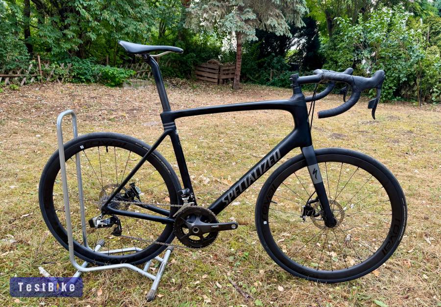 61" Specialized Roubaix Sram RED, Roval c38, Futureshock