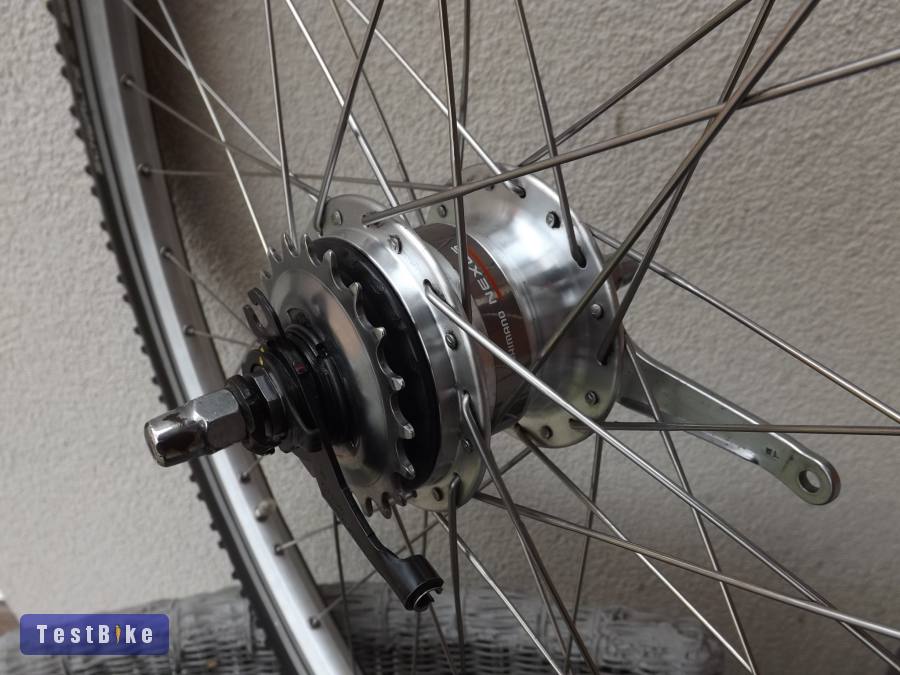 622-es agváltós komplett kerék, 7-es nexus váltóval+váltókar