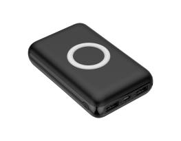 8000 mAh wireless charging power bank dual USB-vel  8000 mah