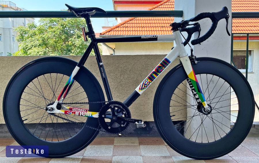 90mm-es karbon, szingós pálya/fixi/ss kerékszett