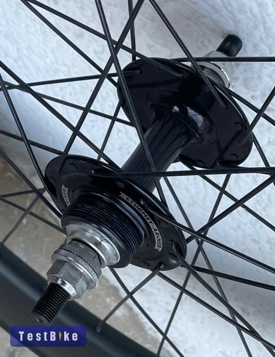 90mm-es karbon, szingós pálya/fixi/ss kerékszett