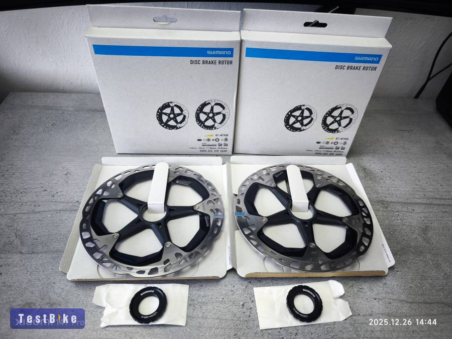 99%-os Shimano XTR / Saint 203mm féktárcsa - Centerlock 2db