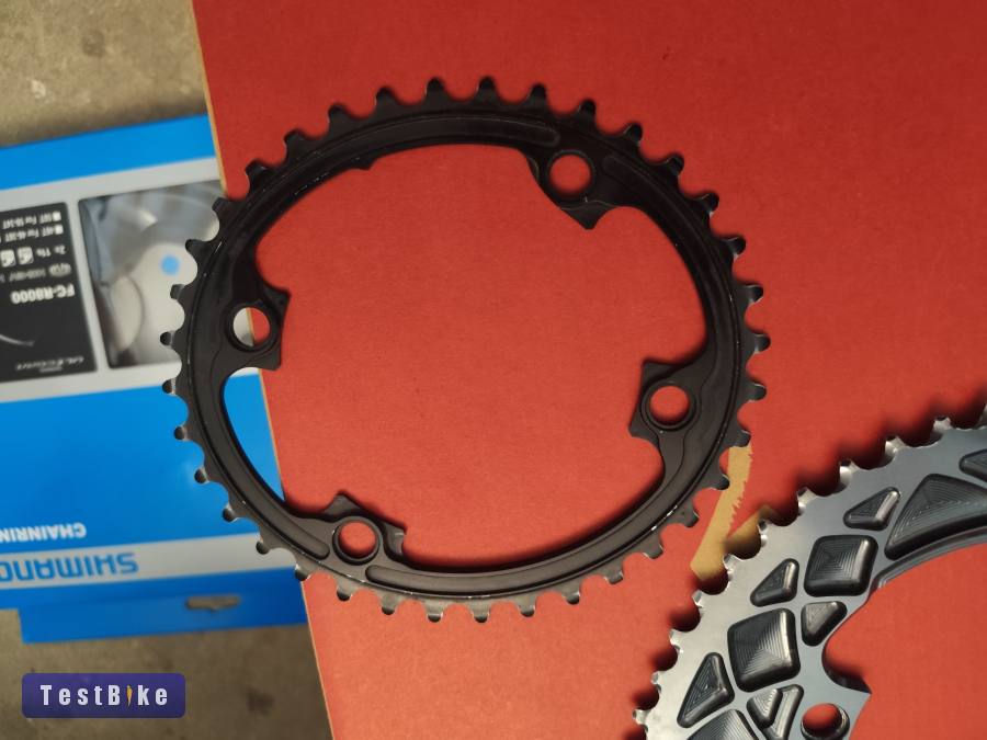Absolute black ovál lánctányér 52-36 R6800 Ultegra