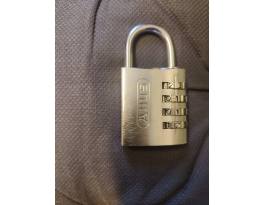 Abus 724/40 számzáras lakat középméret 4digit kód