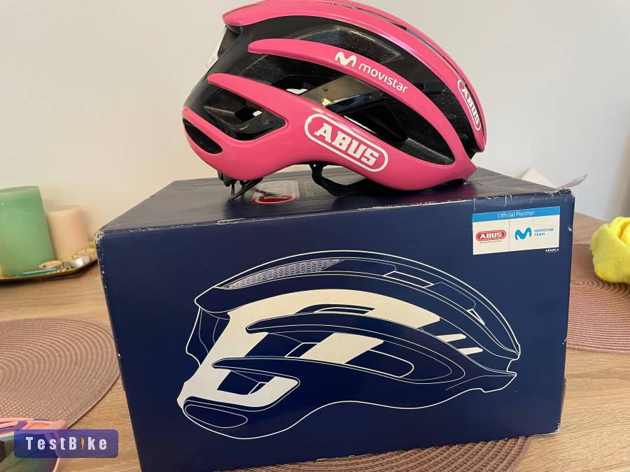 Újszerű ABUS AirBraker “M” maglia rozsa