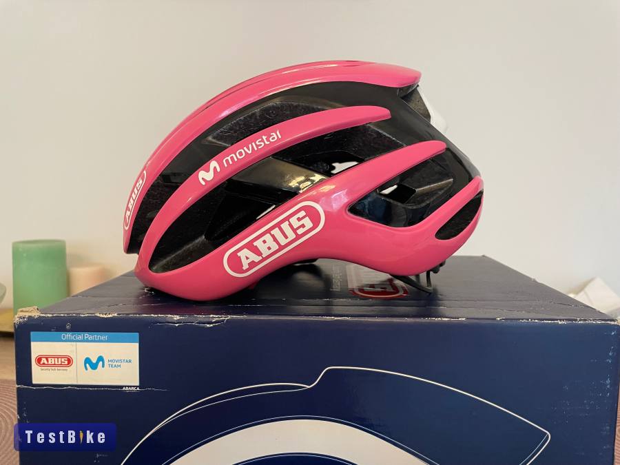 Újszerű ABUS AirBraker “M” maglia rozsa