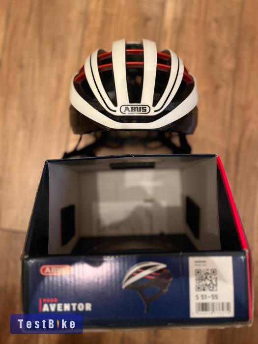 Abus Aventor sisak 5x használt 51-55 méret