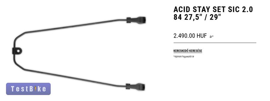 Acid Mudguard Set SIC 2.0 64 28" BB Mount