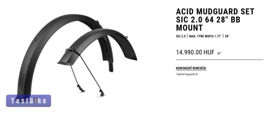 Acid Mudguard Set SIC 2.0 64 28" BB Mount